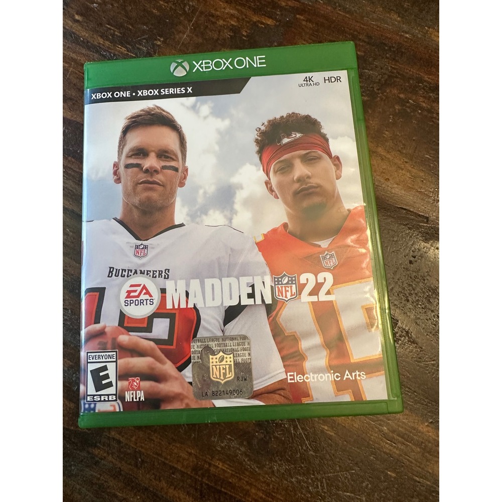 Madden NFL 22 Xbox One Xbox Series X EA Sports Football Game Tom Brady Mahomes